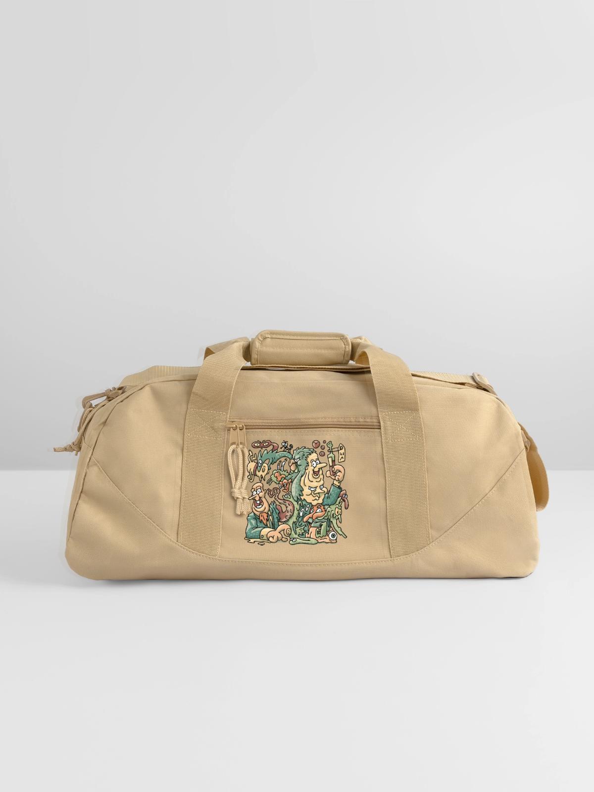 Mutation - Recycled Duffel Bag - beige - Front