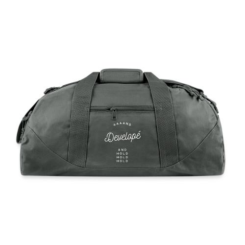 Aaaand Develope and Hold - Recycled Duffel Bag