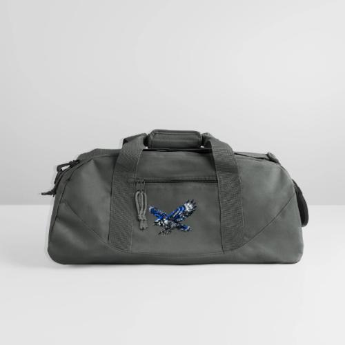 Silver Blue Jay Dive - Recycled Duffel Bag