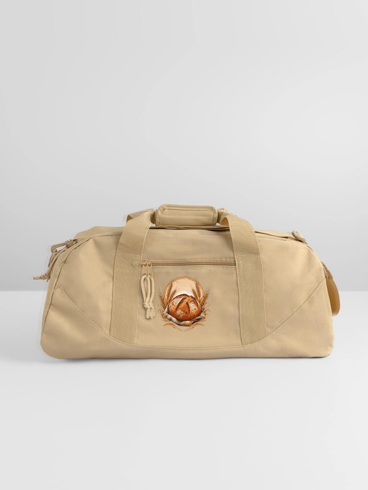 Artisan Sourdough Baker Rusti - Recycled Duffel Bag - beige - Front