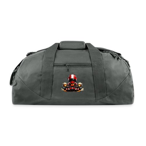 Carcadelogoracerback - Recycled Duffel Bag