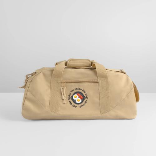 All of the Bacon and Eggs - Recycled Duffel Bag