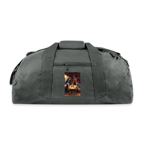 Nativity Manger T-Shirt - Recycled Duffel Bag