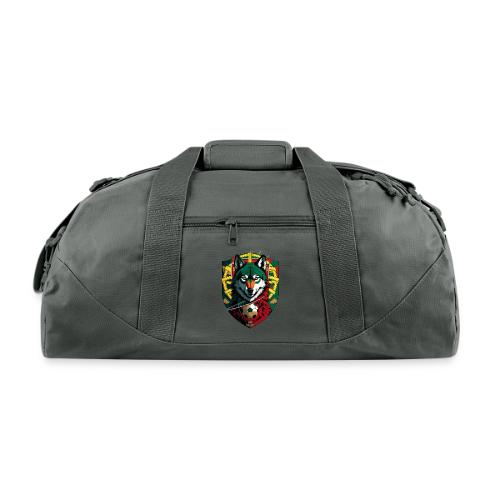 Portugal Iberian Wolf Soccer T Shirt,Football Gift - Recycled Duffel Bag