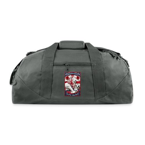 England Lion Soccer T Shirt, Football Pride Gift - Recycled Duffel Bag