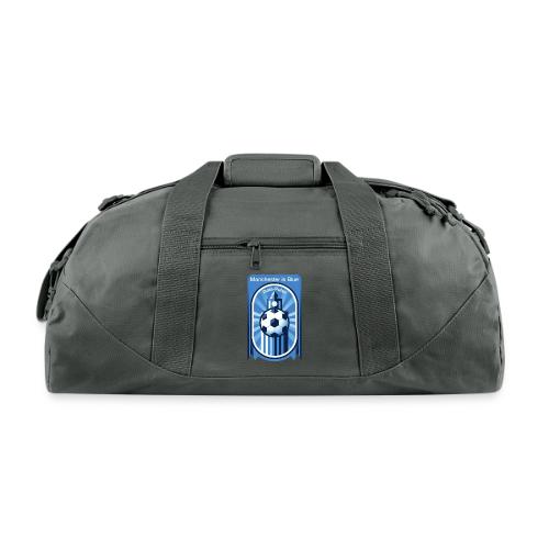 Manchester is Blue Soccer City T Shirt, Apparel - Recycled Duffel Bag