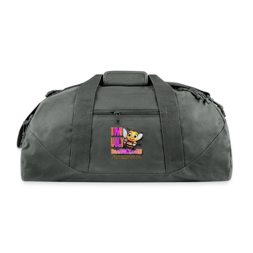 IM UGLY NonProfit all PROCEEDS help animals - Recycled Duffel Bag