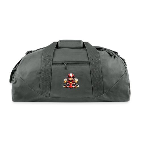 Carcadelogoracerfront - Recycled Duffel Bag