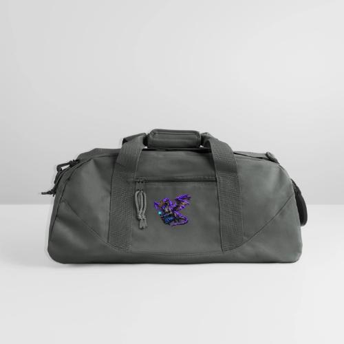 Neon Dragon and Battle Mage - Recycled Duffel Bag