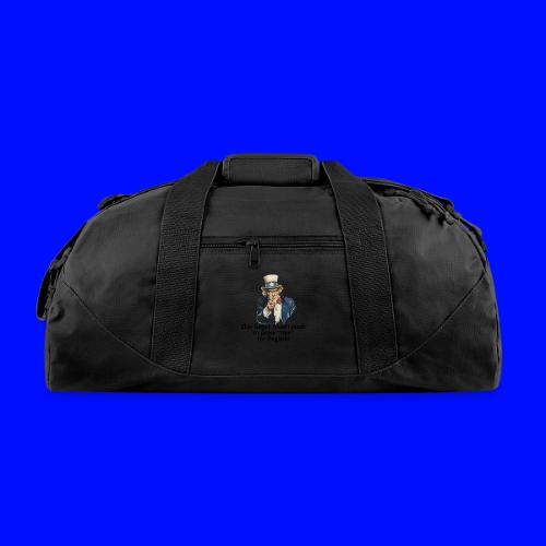 Uncle Sam - Finger - Recycled Duffel Bag