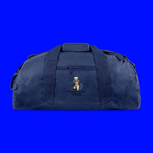 Uncle Sam - Finger - Recycled Duffel Bag