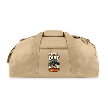 Dirt Trail Warrior ATV - Recycled Duffel Bag - beige - Front