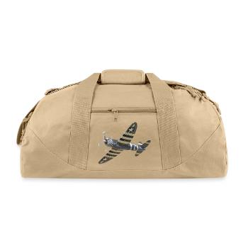P-47 Thunderbolt - Recycled Duffel Bag - beige - Front