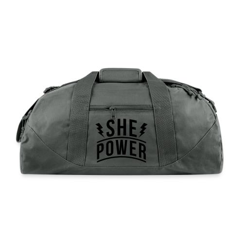 She Power - Recycled Duffel Bag