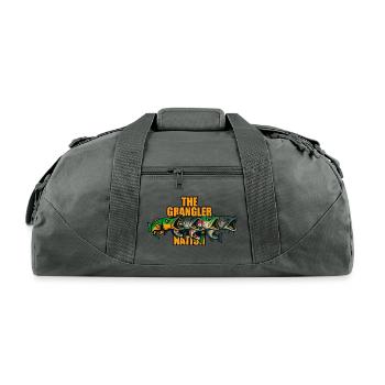 Grangler Nation - Recycled Duffel Bag - charcoal - Front