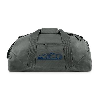 Shadow Blade - Recycled Duffel Bag - charcoal - Front