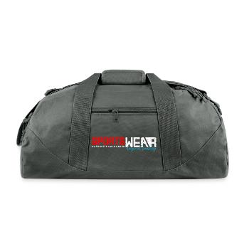 Sports wear - Recycled Duffel Bag - charcoal - Front