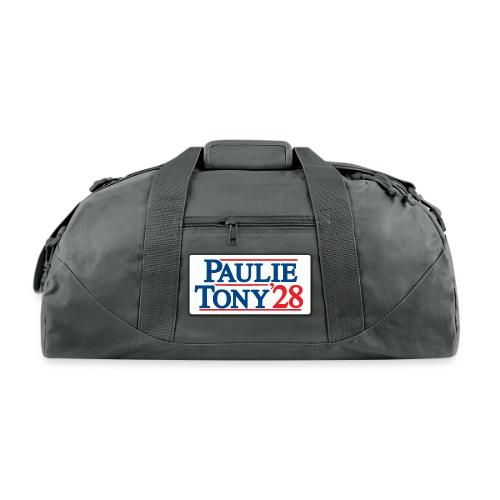 Paulie and Tony for Co-President 2028 - Recycled Duffel Bag