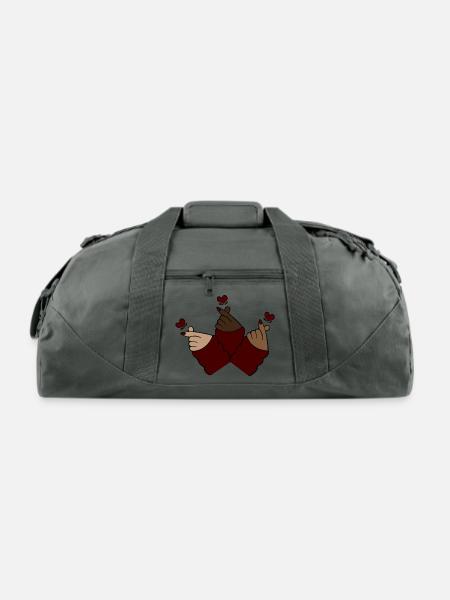 Together - Recycled Duffel Bag - charcoal - Front
