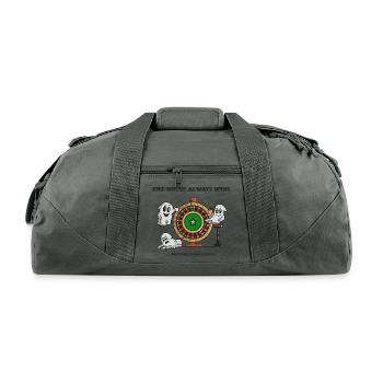 The Casino Ghosts - Recycled Duffel Bag - charcoal - Front
