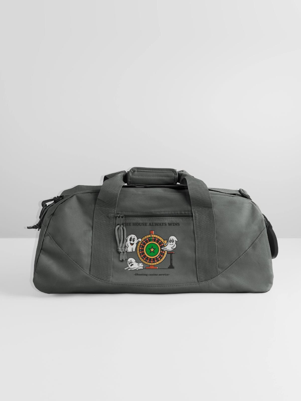 The Casino Ghosts - Recycled Duffel Bag - charcoal - Front