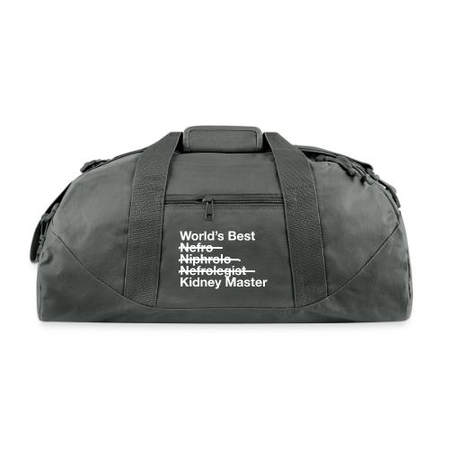 Worlds Best Kidney Master - Recycled Duffel Bag