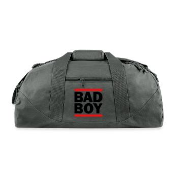 BAD BOY - Recycled Duffel Bag - charcoal - Front