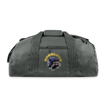 RUTHLESS - Recycled Duffel Bag - charcoal - Front