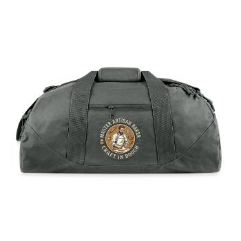 Master Artisan Baker Craft in Dough - Recycled Duffel Bag - charcoal - Front