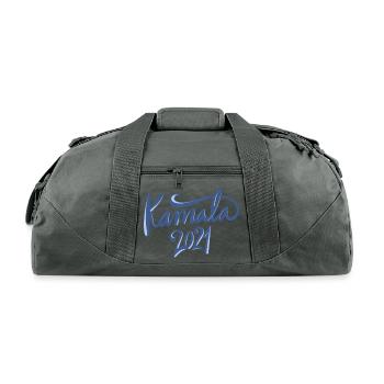 Kamala 2024 - Recycled Duffel Bag - charcoal - Front
