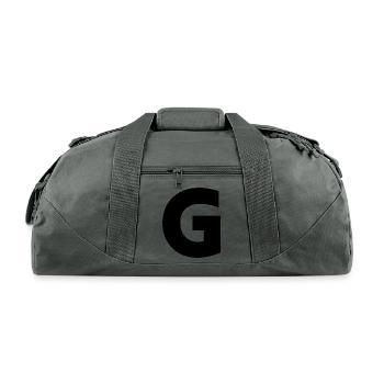 G - Recycled Duffel Bag - charcoal - Front