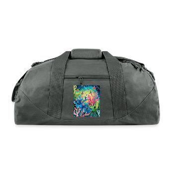 Abyssal Realm Apex Guardians Ballet - Recycled Duffel Bag - charcoal - Front