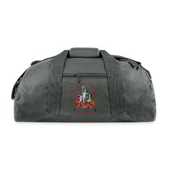 GREATNESS DESIGN - Recycled Duffel Bag - charcoal - Front