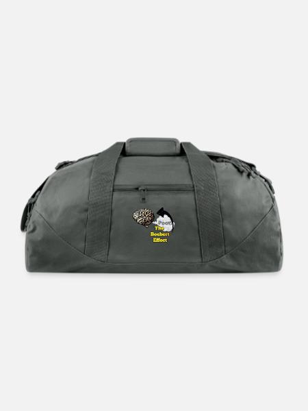 The Boebert Effect - Recycled Duffel Bag - charcoal