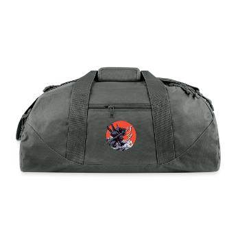 Monster G - Recycled Duffel Bag - charcoal - Front