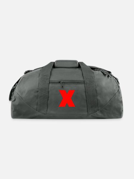 X - Recycled Duffel Bag - charcoal