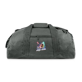 Selfie Mode - Recycled Duffel Bag - charcoal - Front