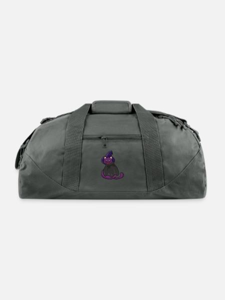 Catwing - Recycled Duffel Bag - charcoal