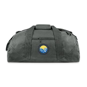 HAITI. Cap Haitien “Paris of the Caribbean” - Recycled Duffel Bag - charcoal - Front
