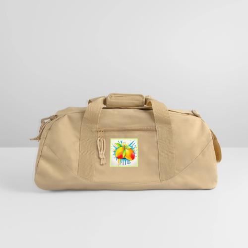 Mango Splash of Color - Recycled Duffel Bag