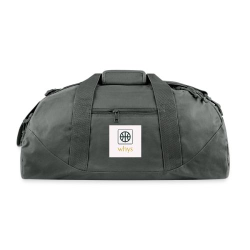 whys logo - Recycled Duffel Bag