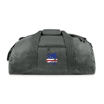 Cape Verde Always - Recycled Duffel Bag - charcoal - Front