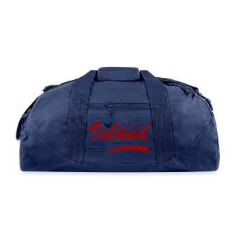 Staten Island - Recycled Duffel Bag - navy - Front