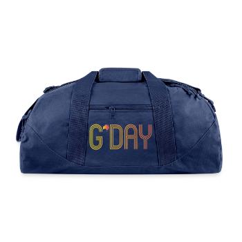 G day - Recycled Duffel Bag - navy - Front
