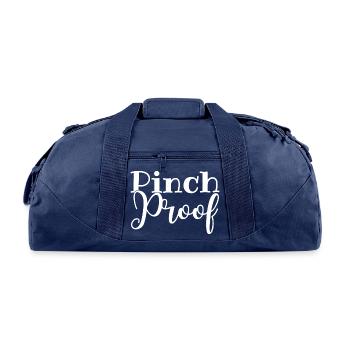 St Patricks Day Pinch Proof - Recycled Duffel Bag - navy - Front