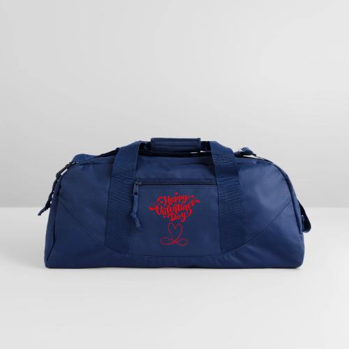 Valentine's Day Designs of Love and Infinity. - Recycled Duffel Bag