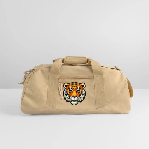 Tiger Fashion Feline Animal, Tiger Willing Success - Recycled Duffel Bag