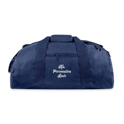 The Prosecution Rests - Recycled Duffel Bag