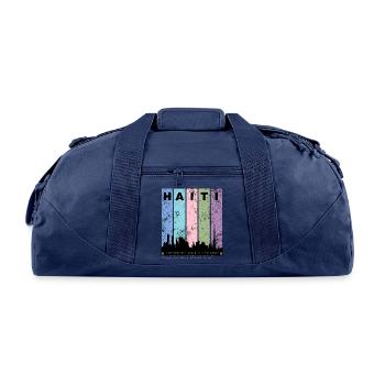 Republic of Haiti - Recycled Duffel Bag - navy - Front