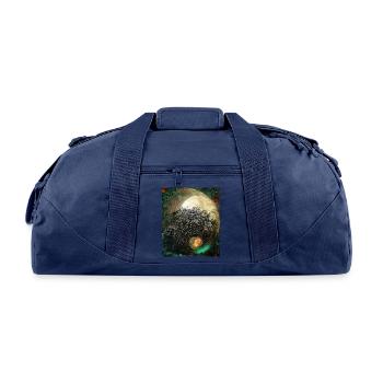 Mystical Forest Cave - Recycled Duffel Bag - navy - Front